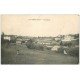 carte postale ancienne 69 BIBOST. Vue générale et Jeune Fille assise