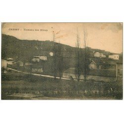 carte postale ancienne 69 CHESSY. Hameau des Mines 1925