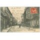 14 BAYEUX. Commerce Cartes Postales Journaux rue Saint-Malo 1909 et Coiffeur