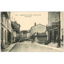 69 L'ARBRESLE. Banque Privée Rue Centrale