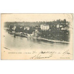 carte postale ancienne 69 L'ILE BARBE 1902