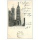 carte postale ancienne 69 LYON. Basilique Notre-Dame de Fourvière 1902