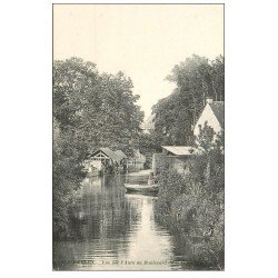 carte postale ancienne 14 BAYEUX. L'Aure avec Lavandières au Lavoir