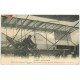 carte postale ancienne 69 LYON. Chavez sur Biplan Farman moteur Gnôme 1910. Aviateur Avion Aéroplane Aviation