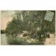 carte postale ancienne 69 LYON. Cygnes au Parc 1905