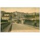 carte postale ancienne 69 LYON. Déménageur en charrette à bras Pont Saint-Clair 1907