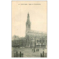 carte postale ancienne 69 LYON. Eglise Annonciation