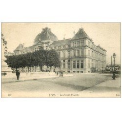 carte postale ancienne 69 LYON. Faculté de Droit