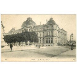 carte postale ancienne 69 LYON. Faculté de Droit