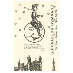 carte postale ancienne 69 LYON. Guignol du Gymnase 30 Quai Saint-Antoine