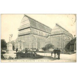 carte postale ancienne 69 LYON. Les Serres Parc Tête d'Or