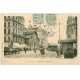 carte postale ancienne 69 LYON. Place des Cordeliers 1906 Tramway "" BYRRH ""