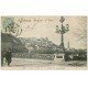 carte postale ancienne 69 LYON. Pont Ainay 1906