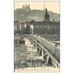 carte postale ancienne 69 LYON. Pont Guillotière