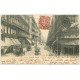 carte postale ancienne 69 LYON. Rue Hôtel de Ville 1905. Pli droite