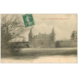 carte postale ancienne 69 MARCILLY D'AZERGUES. Château de Janzé 1908