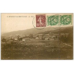 carte postale ancienne 69 SAINT-BONNET-LES-BRUYERES. Le Plat 1935