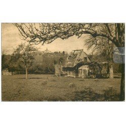 carte postale ancienne 14 BEAUMONT-EN-AUGE. Sous les Pommiers 1934