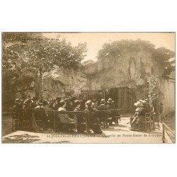 carte postale ancienne 69 SAINT-JOSEPH-EN-BEAUJOLAIS. Chapelle Notre-Dame de Lourdes 1931