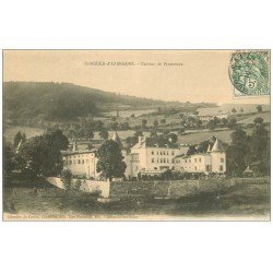 carte postale ancienne 69 SAINT-NIZIER-D'AZERGUES. Château de Promenou 1907