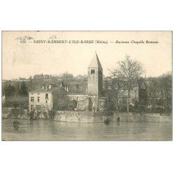 carte postale ancienne 69 SAINT-RAMBERT-L'ILE-BARBE. Anciene Chapelle 1907