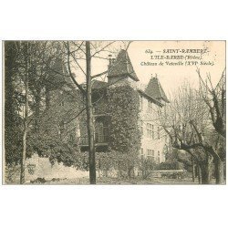 carte postale ancienne 69 SAINT-RAMBERT-L'ILE-BARBE. Château de Vateville 1907