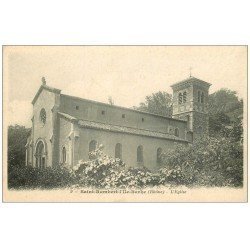 carte postale ancienne 69 SAINT-RAMBERT-L'ILE-BARBE. L'Eglise