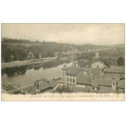 carte postale ancienne 69 SAINT-RAMBERT-L'ILE-BARBE. Vue générale