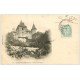 carte postale ancienne 69 SAINT-VERAND. Château du Donjon 1905