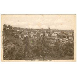 carte postale ancienne 69 SAVIGNY. Vue du Village