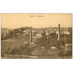 carte postale ancienne 69 THIZY. Vue générale