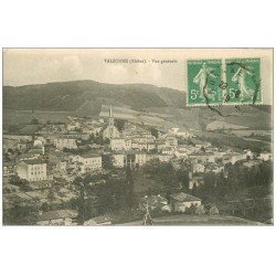 carte postale ancienne 69 VALSONNE. La Ville 1919