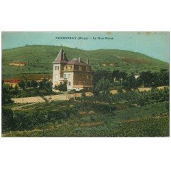 carte postale ancienne 69 VAUGNERAY. Le Mont Ferrat 1937