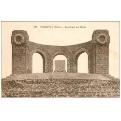 carte postale ancienne 69 VAUGNERAY. Monument aux Morts