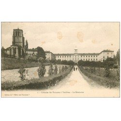 carte postale ancienne 69 VERRIERES. Séminaire Colonies de Vacances 1907