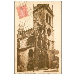 carte postale ancienne 69 VILLEFRANCHE-SUR-SAÔNE. Eglise Notre-Dame des Marais 1928