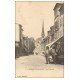 carte postale ancienne 69 VILLEFRANCHE-SUR-SAÔNE. Rue Nationale animée vers 1900