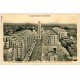 carte postale ancienne 69 VILLEURBANNE. Les Gratte-Ciel Avenue Heni Barbusse 1939