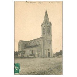 carte postale ancienne 69 VILLIE-MORGON. L'Eglise 1911