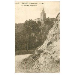 carte postale ancienne 69 YZERON. Le Grand Tournant 1934