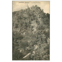 carte postale ancienne 69 YZERON. Le Pic d'Izeron