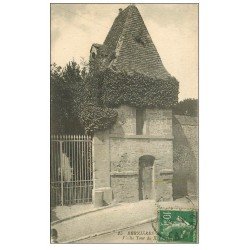 carte postale ancienne 14 BERNIERES. La Vieille Tour 1922