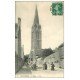 carte postale ancienne 14 BERNIERES. L'Eglise 1908