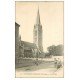 carte postale ancienne 14 BERNIERES. L'Eglise vers 1900 la Flèche
