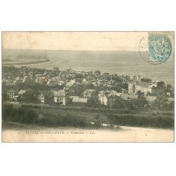 carte postale ancienne 14 BEUZEVAL-HOULGATE 1905 panorama