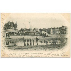 carte postale ancienne 14 BEUZEVAL-HOULGATE. Etablissement des Bains 1903