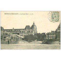 carte postale ancienne 14 BEUZEVAL-HOULGATE. Grand Hôtel 1906