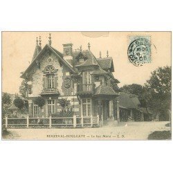 carte postale ancienne 14 BEUZEVAL-HOULGATE. Le Lieu Marot 1905 (défaut)