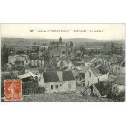 carte postale ancienne 02 ESSOMES. Bataille de Château-Thierry 1919