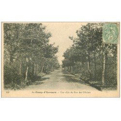 carte postale ancienne 72 CAMP D'AUVOURS. Allée du Parc des Officiers vers 1905